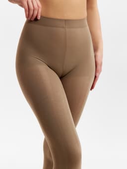 Женские колготки MINAKU 100 ден, бежевые, размер 2/S