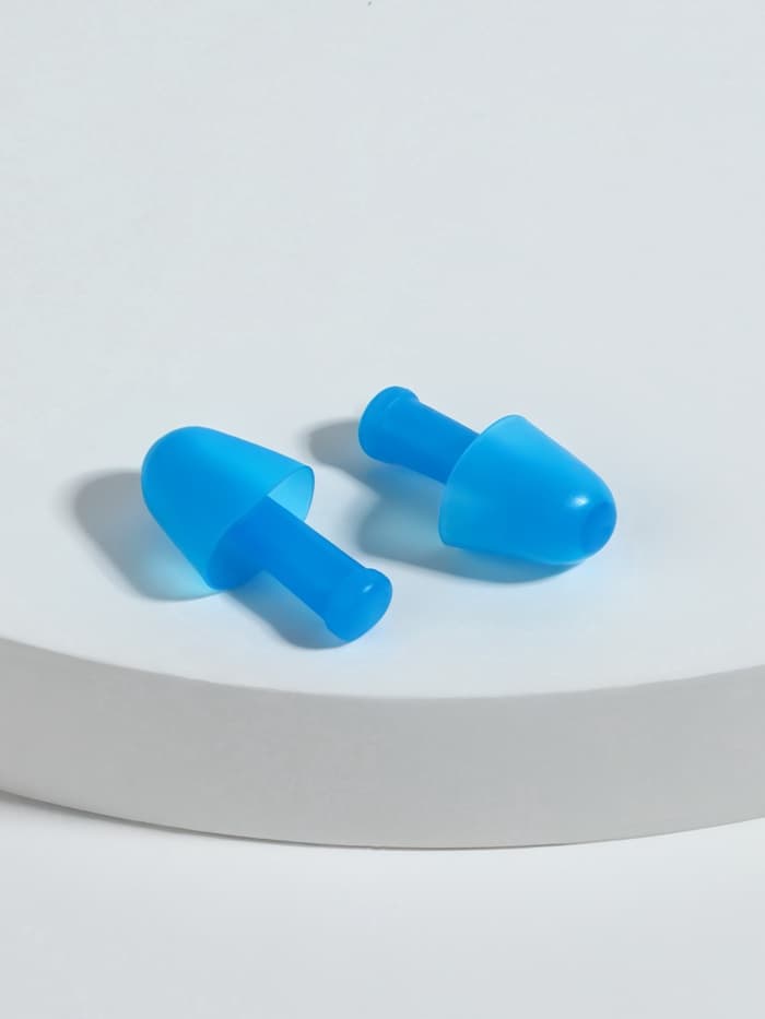 Беруши, 2.5×1 см, в футляре, фасовка 10 шт., силиконовые, МИКС