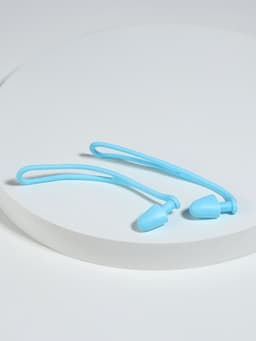 Беруши, 10×1.3 см, в футляре, пара, силиконовые, голубой