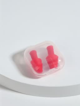 Беруши, 3×1.3 см, в футляре, фасовка 10 шт., силиконовые, МИКС