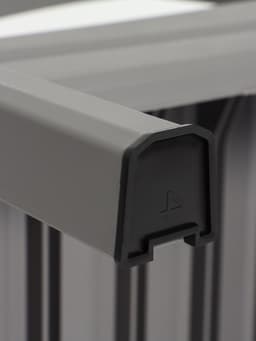 Комплект садовой мебели «Евпатория»: 2 кресла, стол, двухместный диван, серый