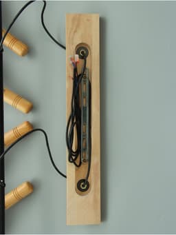 Светильник «Перс» 6×40 Вт Е27 черный/коричневый 100×26×100 см