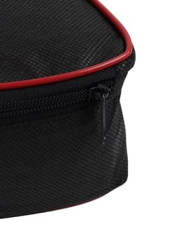 Сумка дорожная, ручная, 20×5×22.5 см, PVC, черная