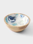 Салатник «Крабы», 17.5×17.5×6.5 см, дерево манго