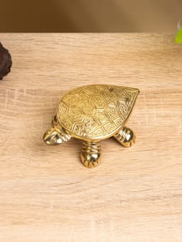 Шкатулка «Черепаха в ромбики», 10×6×3 см, латунь