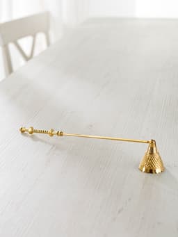 Гаситель для свечей «Еловая шишка», 28.5 см, латунь