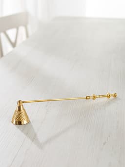 Гаситель для свечей «Еловая шишка», 28.5 см, латунь