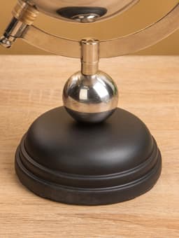 Глобус сувенирный «Жемчуг», 12.5×15×25.5 см, стекло, дерево