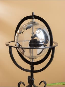 Глобус сувенирный «Мэджик», 19×19×40.5 см, стекло, металл