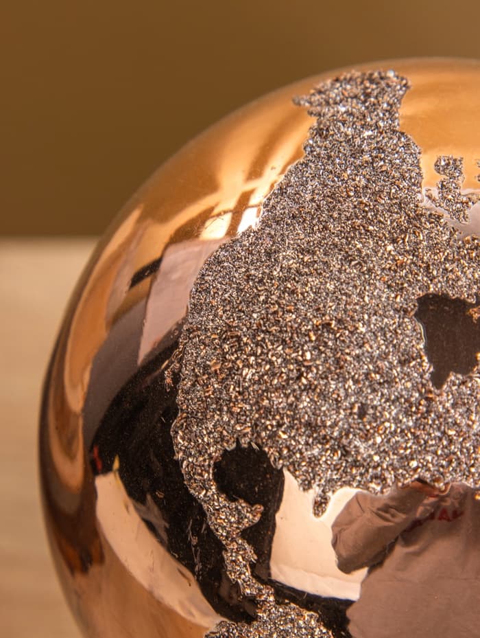 Глобус сувенирный «Сансет», 10×12.5×23 см, стекло, мрамор