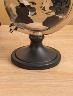 Глобус сувенирный «Сумерки», 12.5×15×20 см, стекло, дерево