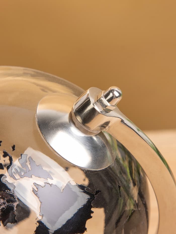 Глобус сувенирный «Сумерки», 12.5×15×20 см, стекло, дерево