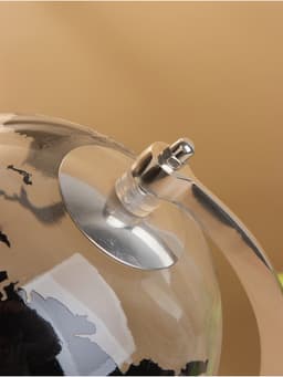 Глобус сувенирный «Темная ночь», 15×17.5×31 см, стекло, дерево