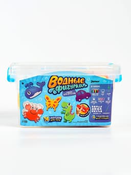 Набор для опытов «Водные фигурки», 14 молдов, 12 цветов, в контейнере