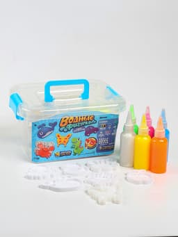 Набор для опытов «Водные фигурки», 14 молдов, 12 цветов, в контейнере