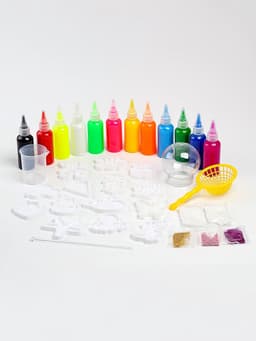 Набор для опытов «Водные фигурки», 14 молдов, 12 цветов, в контейнере