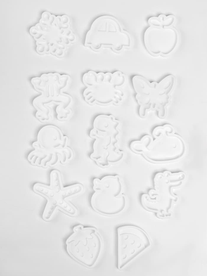 Набор для опытов «Водные фигурки», 14 молдов, 12 цветов, в контейнере