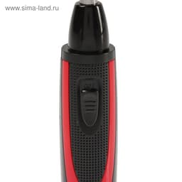 Триммер для волос Luazon LTRI-03, для носа и ушей, от батареек 1хАА, чёрный