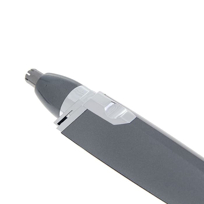 Триммер для волос Luazon LTRI-01, для носа и ушей, от батареек 1хАА, серый