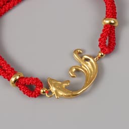 Браслет - талисман фэншуй «Растительный узор», набор 5 шт., регулируемая длина