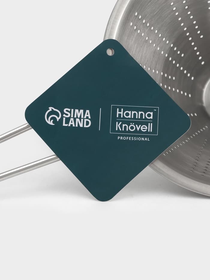 Дуршлаг конический Hanna Knövell, d=18 см, нержавеющая сталь
