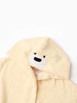 Халат махровый детский «Этель. Мишка», размер 30, бежевый