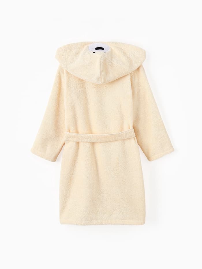 Халат махровый детский «Этель. Мишка», размер 30, бежевый