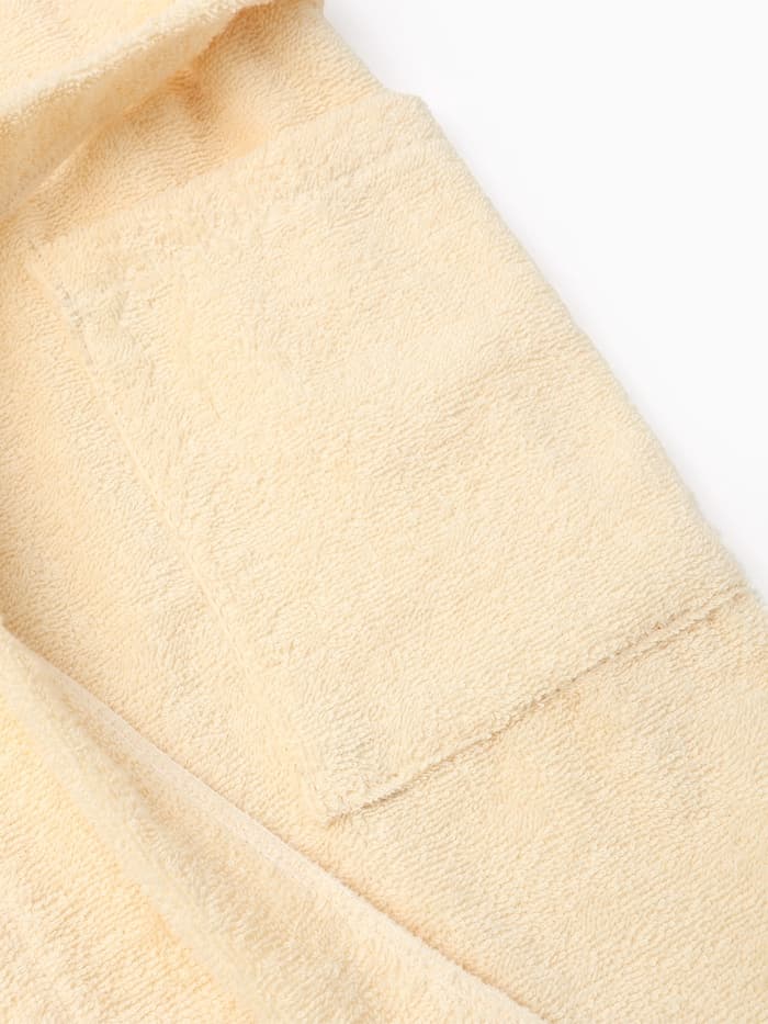 Халат махровый детский «Этель. Мишка», размер 32, бежевый