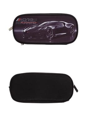 Пенал - футляр deVENTE Luxury Car, 95×220×70 мм, мягкий, на молнии, 1 отделение, текстиль, чёрный