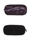 Пенал - футляр deVENTE Luxury Car, 95×220×70 мм, мягкий, на молнии, 1 отделение, текстиль, чёрный