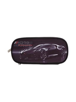 Пенал - футляр deVENTE Luxury Car, 95×220×70 мм, мягкий, на молнии, 1 отделение, текстиль, чёрный