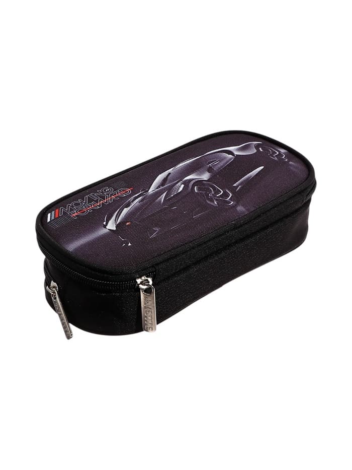 Пенал - футляр deVENTE Luxury Car, 95×220×70 мм, мягкий, на молнии, 1 отделение, текстиль, чёрный