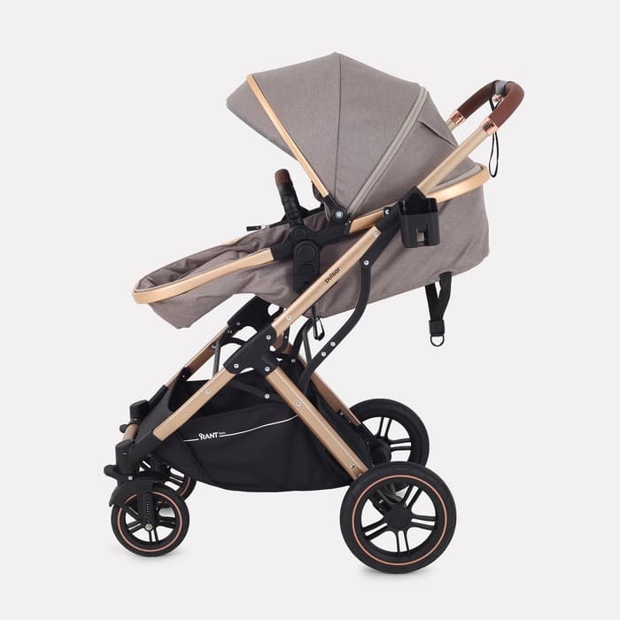 Коляска - трансформер детская RANT basic PULSAR GOLD (2в1) RA160, бежевый