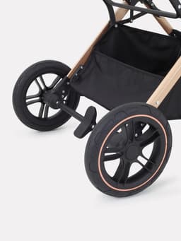 Коляска - трансформер детская RANT basic PULSAR GOLD (2в1) RA160, черный