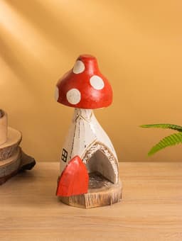Сувенир «Домик гриб», 13×12×29 см, дерево