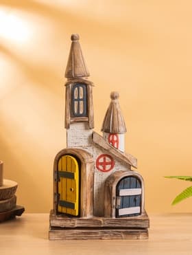 Сувенир «Ратуша», 23×12×46 см, дерево