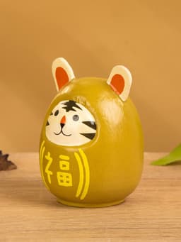 Кокэси кукла «Кокеши. Тигренок», 6×6×9 см, жёлтая