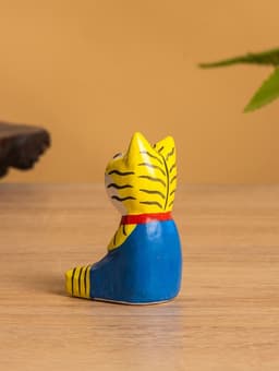 Сувенир «Тигренок», 3×4×6 см, дерево