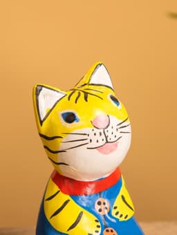 Сувенир «Тигренок», 3×4×6 см, дерево