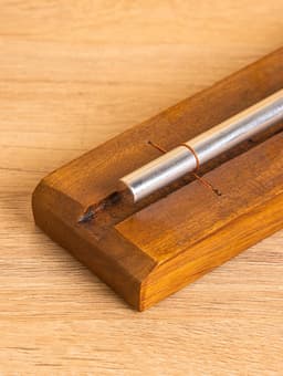 Сувенирный музыкальный инструмент «Ксилофон», 19×6.5×3 см, махагон, алюминий