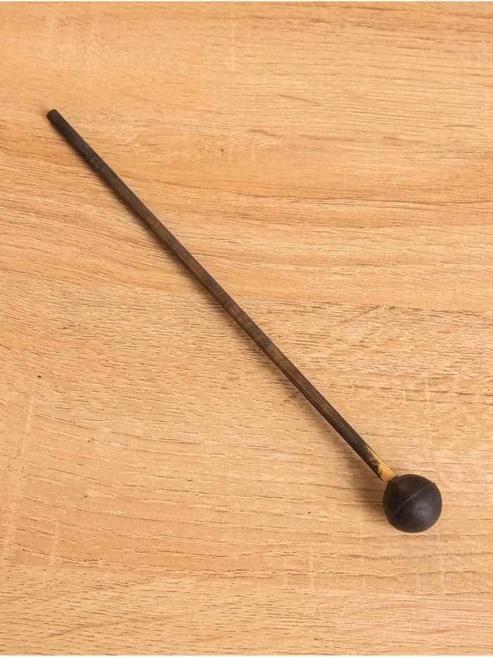 Глюкофон - музыкальный инструмент, 16×16×8 см, нержавеющая сталь, оранжевый