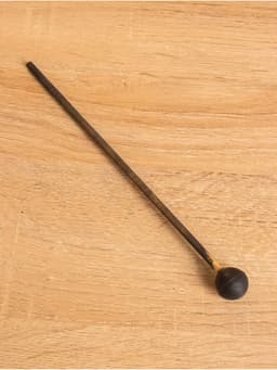 Глюкофон - музыкальный инструмент, 16×16×8 см, нержавеющая сталь, оранжевый