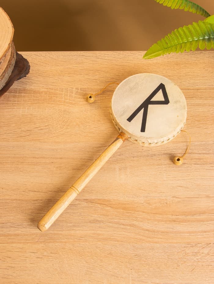 Сувенирный музыкальный инструмент Клон Тонг «Райдо», 30 см, МИКС