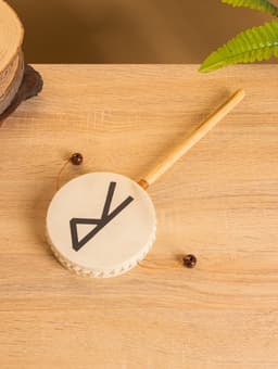 Сувенирный музыкальный инструмент Клон Тонг «Райдо», 30 см, МИКС