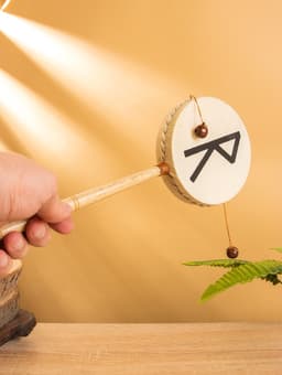 Сувенирный музыкальный инструмент Клон Тонг «Райдо», 30 см, МИКС