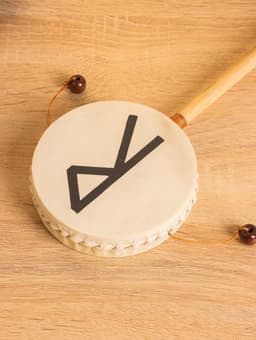 Сувенирный музыкальный инструмент Клон Тонг «Райдо», 30 см, МИКС