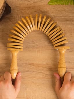 Сувенирный музыкальный инструмент «Трещотка», 46×6×6 см