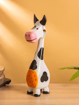 Сувенир «Коровка», 10×7×30 см, дерево