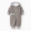Комбинезон демисезонный «Крошка Я», рост 92-98 см, серый