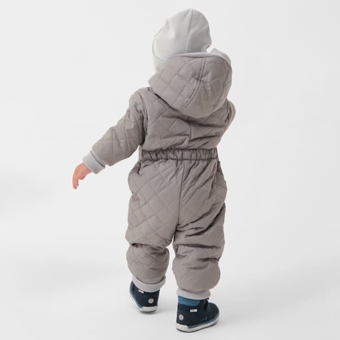 Комбинезон демисезонный «Крошка Я», рост 92-98 см, серый